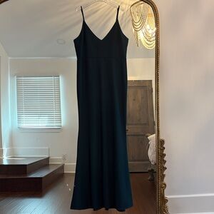 Lulu's Teal Maxi Skirt - Sleek Flowing Silhouette